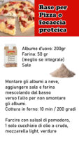 Pizza proteica Pizza proteica
