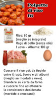 Polpette di riso fit Polpette di riso fit